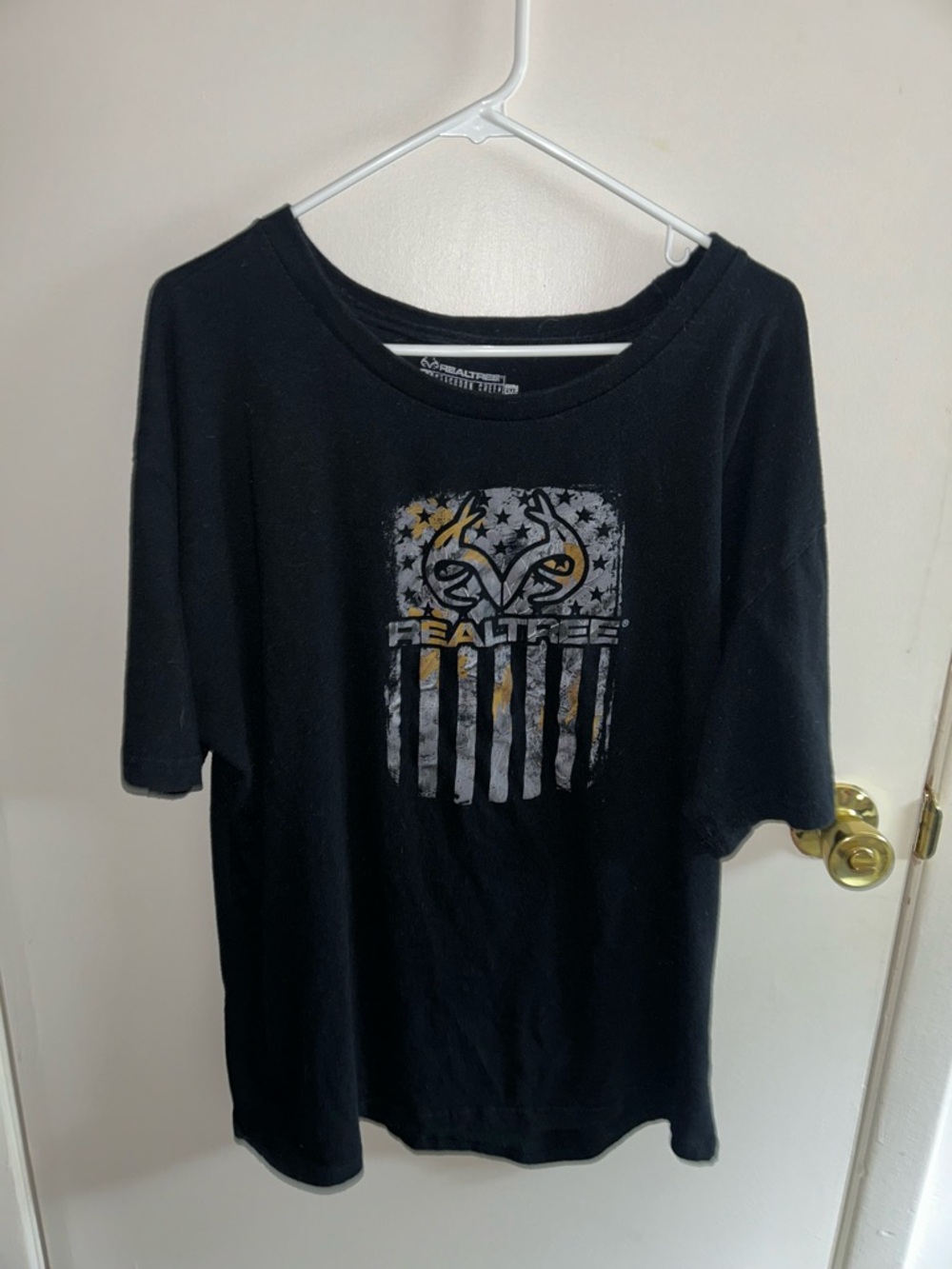 Realtree Black Graphic T-Shirt 2XL/XXL